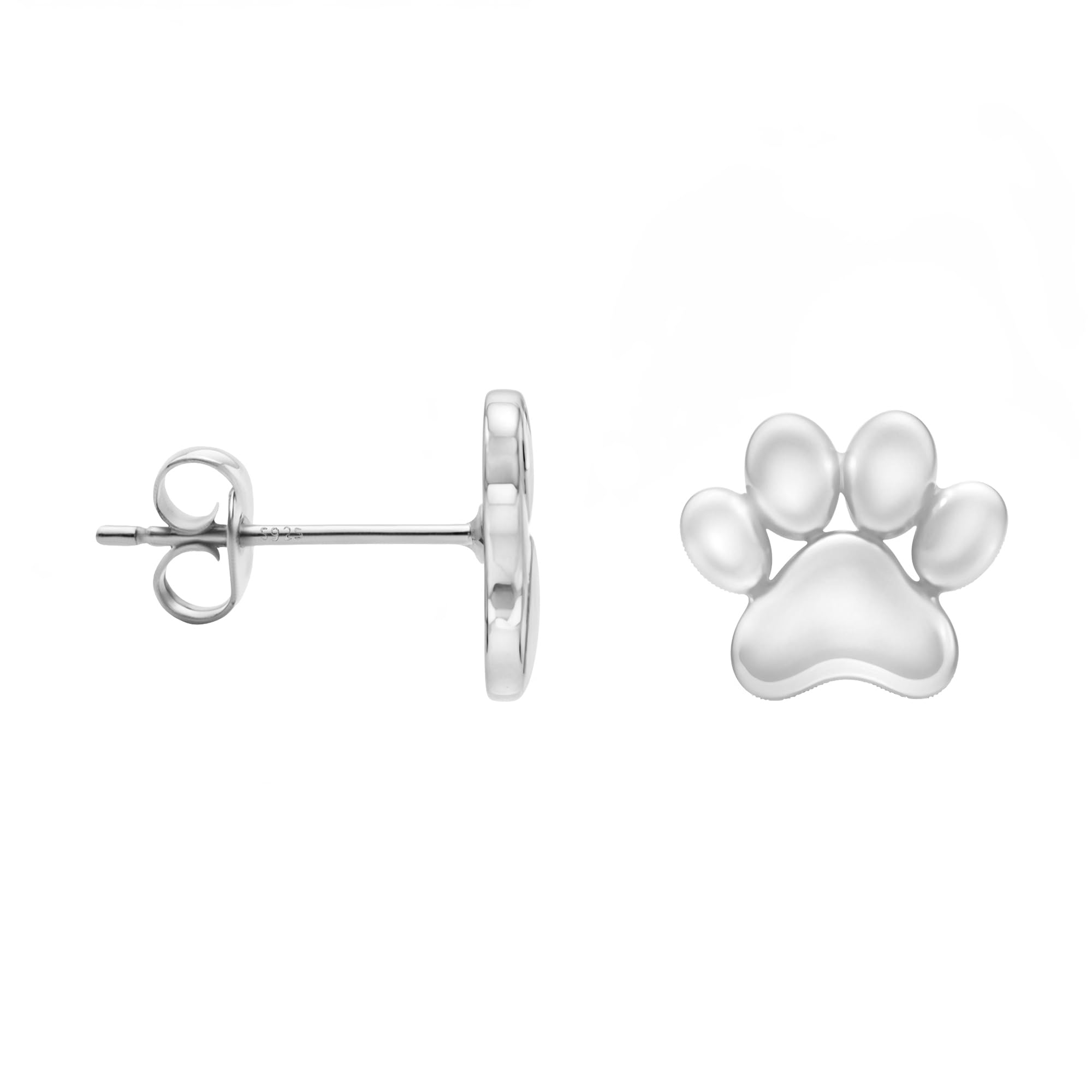SOFIA MILANI - Women's Earrings 925 Silver - Paw Stud Earring - 21066