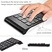 Numeric Keypad 2.4G wireless Keyboard Mini Portable 18 Keys Number Pad Financial Accounting Keypad with USB Receiver wireless 10 keys for Laptop Desktop PC Black
