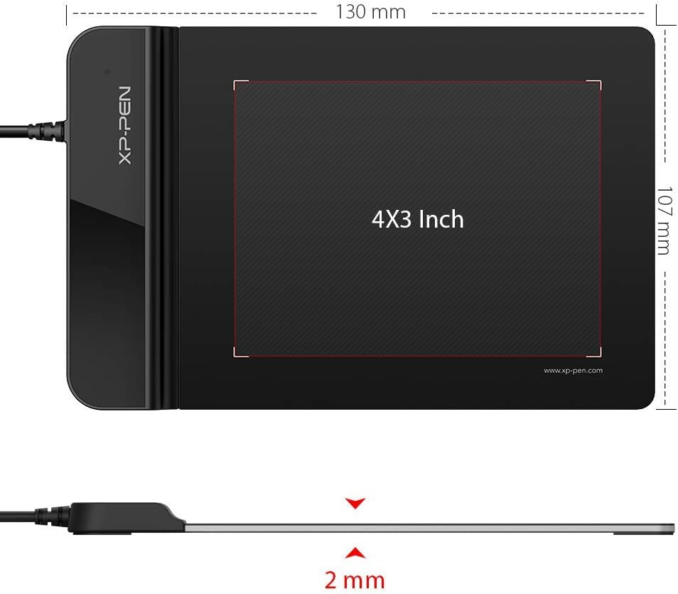 XP-Pen G430S OSU Tablet Ultrathin Graphic Tablet 4 x 3 inch Digital Tablet Drawing Pen Tablet for OSU! (8192 Levels Pressure): Computers & Accessories