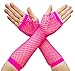 Zivyes 80s Fancy Dress Costume Accessories for Women Neon Earrings Leg Warmers Gloves (C)
