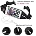 uFashion3C Running Belt Waist Pack for Phone, fits iPhone Xs Max XS X 8 7 6S 6 Plus, Galaxy S9 S8 Plus,S7 Edge, Note 9, 8, 5 - Water Resistant Reflective Fitness Workout Fanny Pack for Men and Women