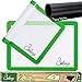 Professional Non Stick Silicone Baking Mats,Set Of 2 Half Sheet Size 11-5/8