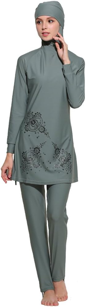 YONGSEN Modest Muslim Islamic Burkini Women Girls Muslim Swimwear Full Cover Swimsuit Plus Size