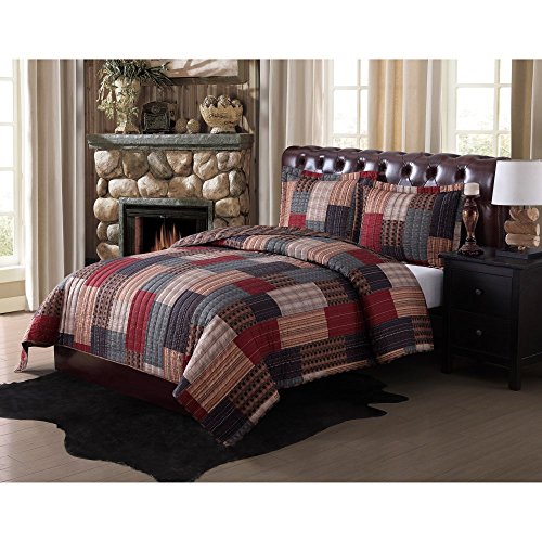 Pem America Remington Remington Gunnison Quilt Set, Full/Queen