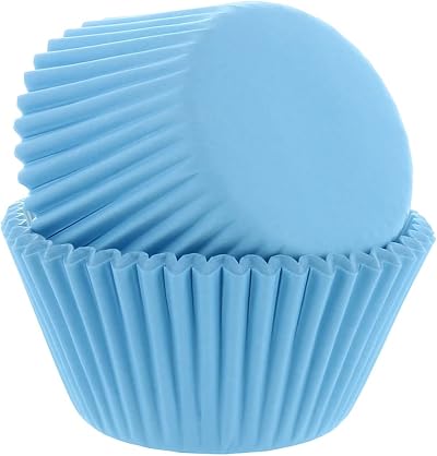 Culpitt Select Blue Greaseproof Baking Cases 50mm Cupcake Cups Pack of 50