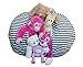 Stuffed Animal Storage Bean Bag Cover | Premium Canvas Storage Solution For Plush Toys (Gray) | By avaci