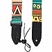 WOGOD Guitar Strap Jacquard Weave Hootenanny Guitar Strap with Leather Ends