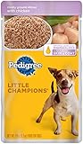 PEDIGREE LITTLE CHAMPIONS Meaty Ground Dinner With Chicken Wet Dog Food 5.3 Ounces (Pack of 24)