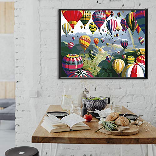 Paint by Numbers for Adults On Canvas Painting Kit Rolled WrinkleFree