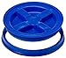 Gamma2 Gamma Seal Lid for Utility Buckets - Fits 3.5, 5, 6 & 7 gallon buckets, Blue, Made in USA