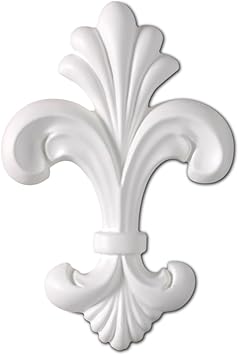 Focal Point 85417 Large Fleur De Lis Rosette 4 Inch By 6 Inch By 5