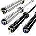 iheartsynergee S-2 Olympic 20kg Men’s and 15kg Women’s Hard Chrome & Black Phosphate Barbells. Rated 1500lbs for Weightlifting, Powerlifting and Crossfit