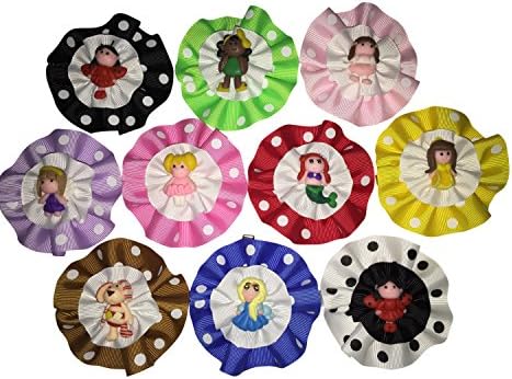 Large Boutique 3in Hair Bows for Teens Women Girls Baby Gifts 10pcs ⌘ Baby Accessories