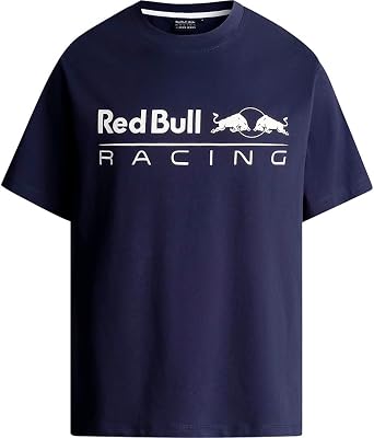 Herren Team Logo Tee T-Shirt, Blau (Navy), M