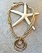 Sunlight Goddess Pendant Necklace in Burnished Copper and Brass Silver