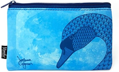 Monster Stationery - Single-Pocket Neoprene Pencil Case - Joshua Green Design - Swan