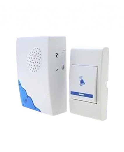 Aryshaa Wireless Remote Control Door Calling Bell (Color and Design May Vary)