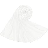 Piewag Hijab Scarf for Women Soft Cotton Muslim Jersey Hijab Head Wrap Scarves Fashion Long Scarf Shawls