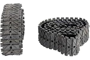 NOVAHOBBY One Pair of Plastic Tracks for 1/16 RC Remote Control Heng Long Tank (3838 Pershing M26)