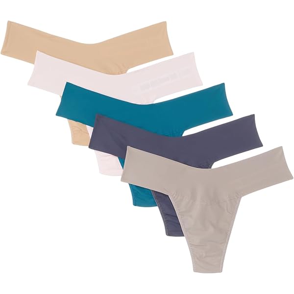 Amazon.com: Hanky Panky Women's BreatheSoft High Rise Thong 5-Pack