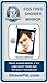 Shave Pal Fog Free Travel Shower Mirror ~ Fogless Shaving On The Go ~ Anti Fog ~ Great No Fog Mirror for Home or Gym Too - Non Fog Mirror Includes Velvet Drawstring Bag & Large Quality Suction Cup
