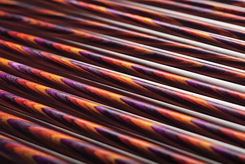 image for Knit Picks Wood Straight Single Point Knitting Needle Set US 4-11 (10