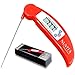 Nuvita Instant Read Digital Cooking Thermometer - Red