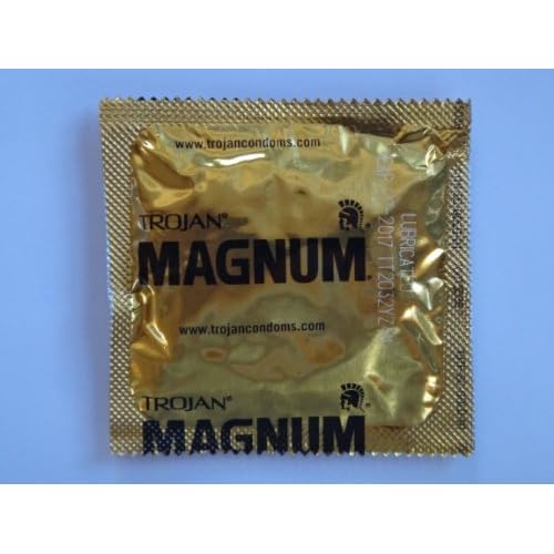 Trojan MAGNUM Condoms - Also available in quantities of 12, 25, 50 - (75 condoms) image