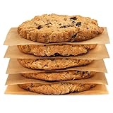 Zenlogy 4x4 (200 Sheets) Unbleached Parchment Paper Squares - Perfect for Storing, Freezing, Separating, Baking, Diamond Painting - Comes in Easy Pullout Storage Box