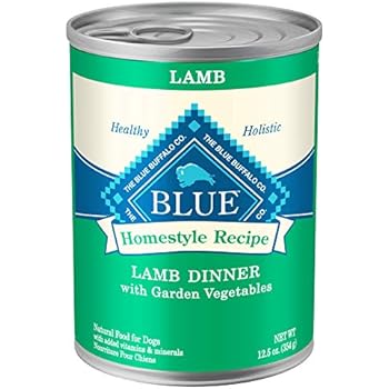 Blue Buffalo Canned Dog Food, Lamb And Brown Rice Dinner