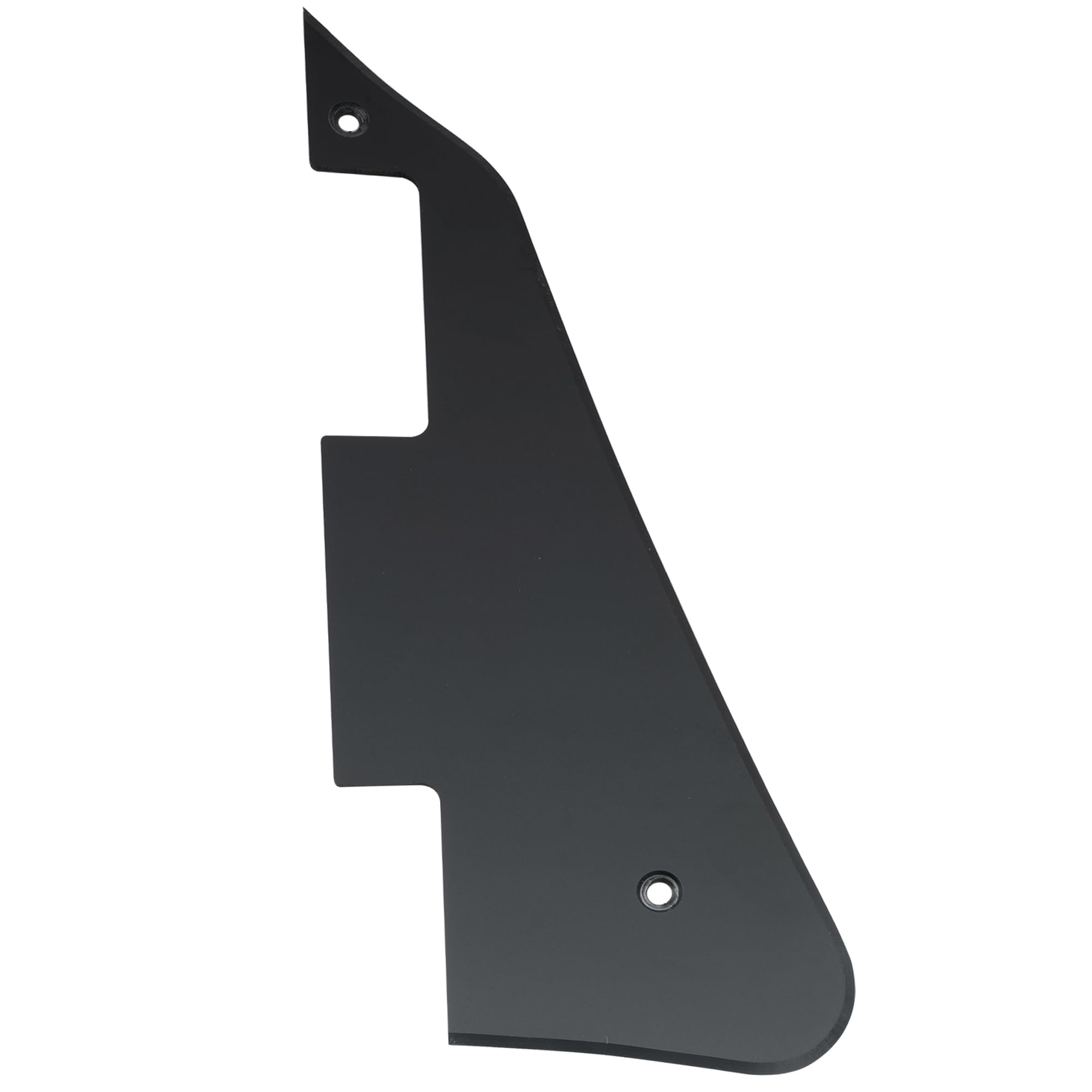 Musiclily LP Guitar Pickguard Scratch Plate for USA Les Paul Modern Style Electric Guitar,1Ply Matte Black