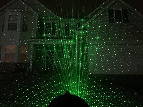 KUCHE Remote Controlled Christmas Decorative Laser Lights, Red/Green