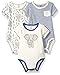 Touched by Nature Unisex Baby Organic Cotton Bodysuits, Daisy, 6-9 Months