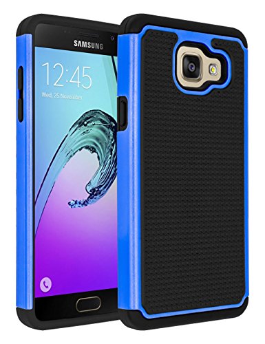 Galaxy A5 2016 Case,Galaxy A510 Case,ANLI(TM) [Shockproof Series] Drop Protection Hybrid Dual Layer Armor Defender Protective Cover Case for Samsung Galaxy A5 2016 Blue