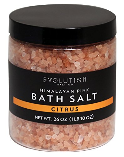 Evolution Salt – Bath Himalayan Salt Coarse Citrus 26 oz