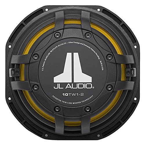 JL Audio 10TW1-2 10" Shallow Mount 2-Ohm Subwoofer