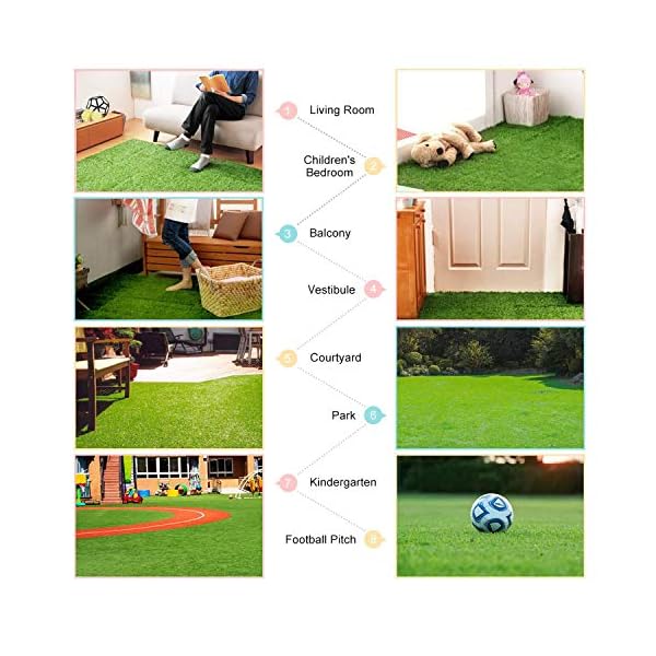 Wohlstand 2 Pcs Künstliche Rasen Gras Miniatur Garten Verzierung Kunstrasen Künstliche Rasen Simulation Mikro Landschaft… – Bild 7