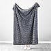 Bedsure Faux Fur Reversible Fleece Throw Blanket – Super Soft Fuzzy Lightweight Throw for Couch Chair Sofa and Bed(50 x 60 inches, Grey)