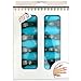 Pana Reusable Keeper Acrylic Nail Art Soak Off UV Gel Polish Remover Cap Clips Manicure Tool (1 Pack, Teal)