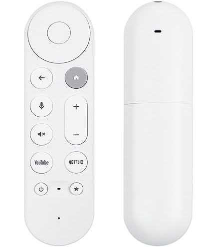 Amazon.com: Voice Remote Control for Google Chromecast 4K Snow