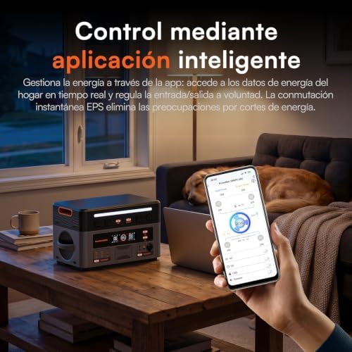 Central Portátil PowerMax 3600PE de 3600W, Gerador Solar 2016Wh, Bateria LiFePO4, Carregamento Rápido a 80% em 45 minutos, APP, Central Elétrica para Campismo/Caravana/Emergências