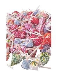 Paletas, dum dums, blow pops y tootsie roll pops, bolsa grande por 5 lb, envoltorios individuales...