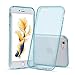Shamo's Case iPhone 6 Plus and iPhone 6S Plus Transparent Shock Absorption TPU Rubber Gel (Blue)