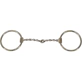 Aime Imports Western SS Twisted Wire Snaffle O-Ring Bit