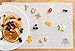 Premium Chic Disposable Placemats - 66-Count (3 Bags of 22) - BPA Free - Table Mats for Baby and Toddlers