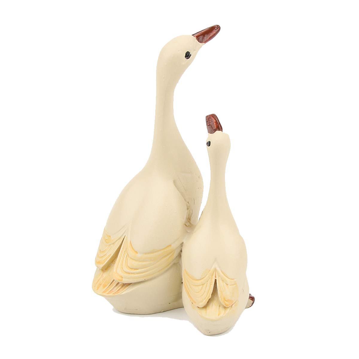 Photo 1 of Wisifayardin Small Goose Figurine Statue Farm Christmas Farm Animal Decorations Rustic Farmhouse Decor Desk Tabletop Children Room Ornaments