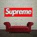 #04 Poster Mural Supreme 20x60 inch (50x150 cm) on 8mil Paper