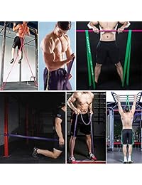 Letsfit Pull Up Assist Band, Extra Durable Resistance Band, Stretch Band, Elastic Exercise Band for Chin-ups Powerlifting Stretching Mobility Fitness Strength Training Yoga