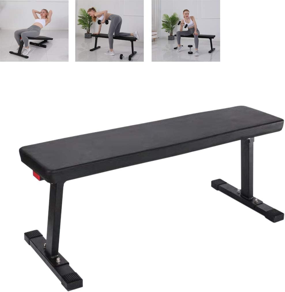 Capacity Weight Bench Strength Training Benches for Weight Training And Abdominal training, Sit Up Bench (Black)