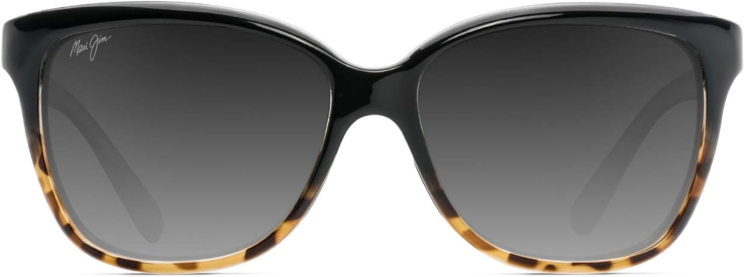 Maui Jim Women's Starfish Sunglasses, Black With Tortoise/Neutral Grey